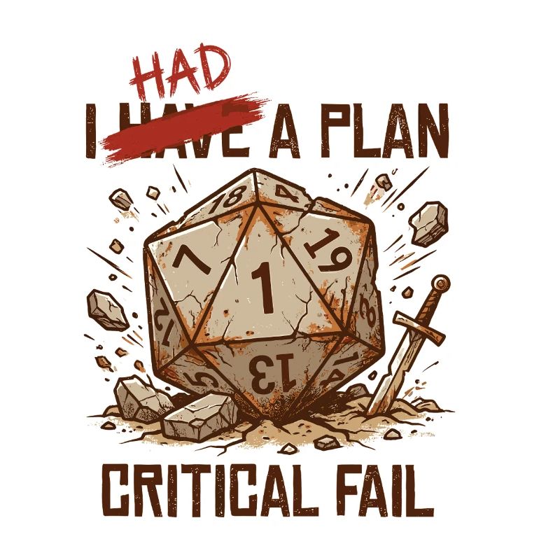 Échec critique – J’avais un plan cube