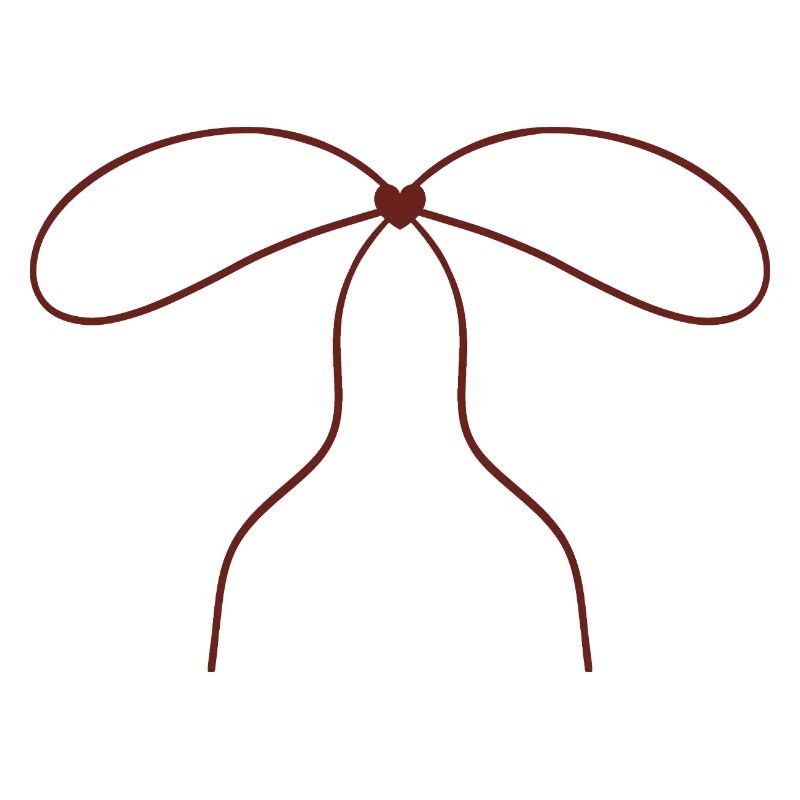 Continuous Bow Line Art