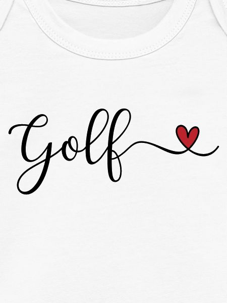 Golf Design mit Herz