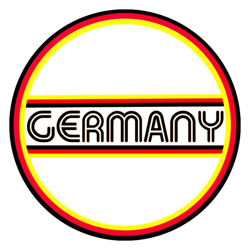 GERMANY Circle Pattern Germany