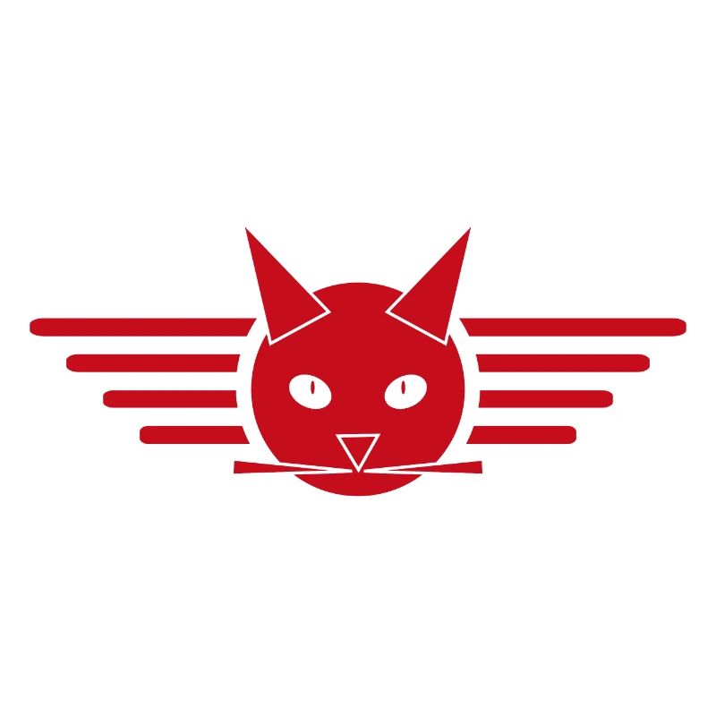 Conception créative de t-shirt Ailes de chat