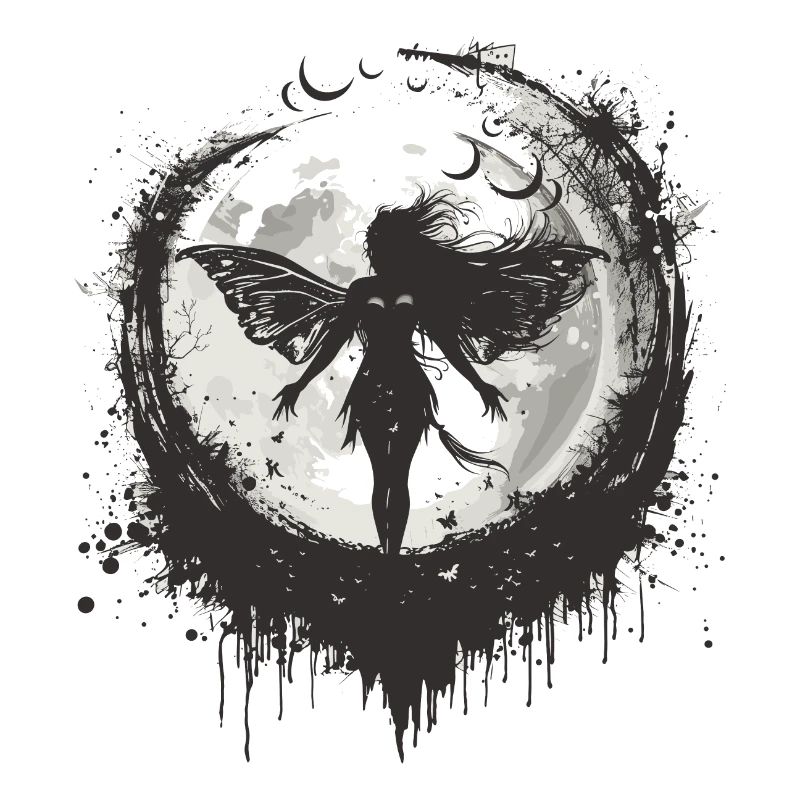 Fée, Elfe, Lune, Conte de fées, Créatures mythiques
