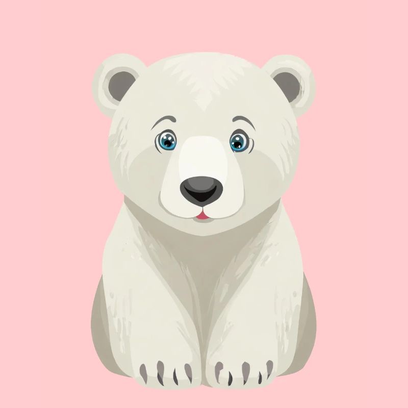 Cute polar bear
