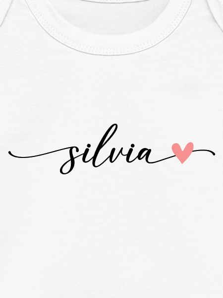 Silvia Name Calligraphy Font