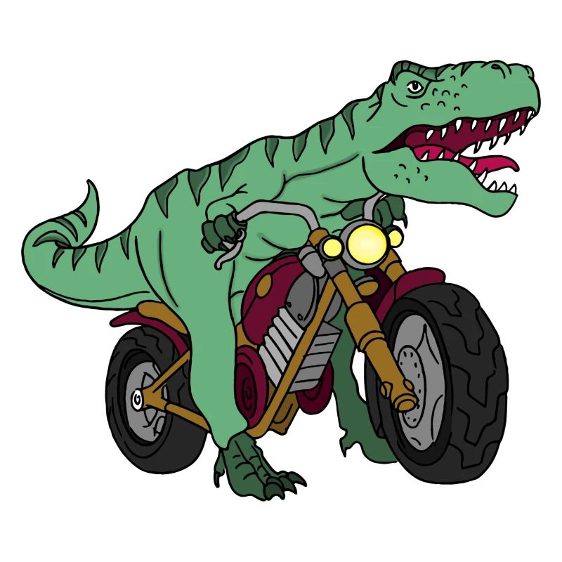 Dinosaur Motorcycle