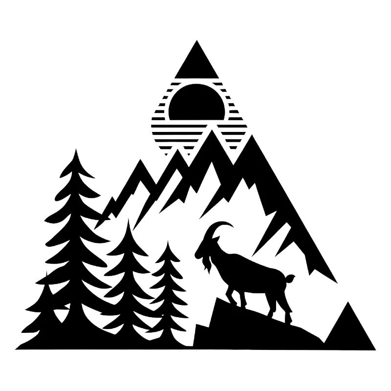 Alpen Berge Steinbock