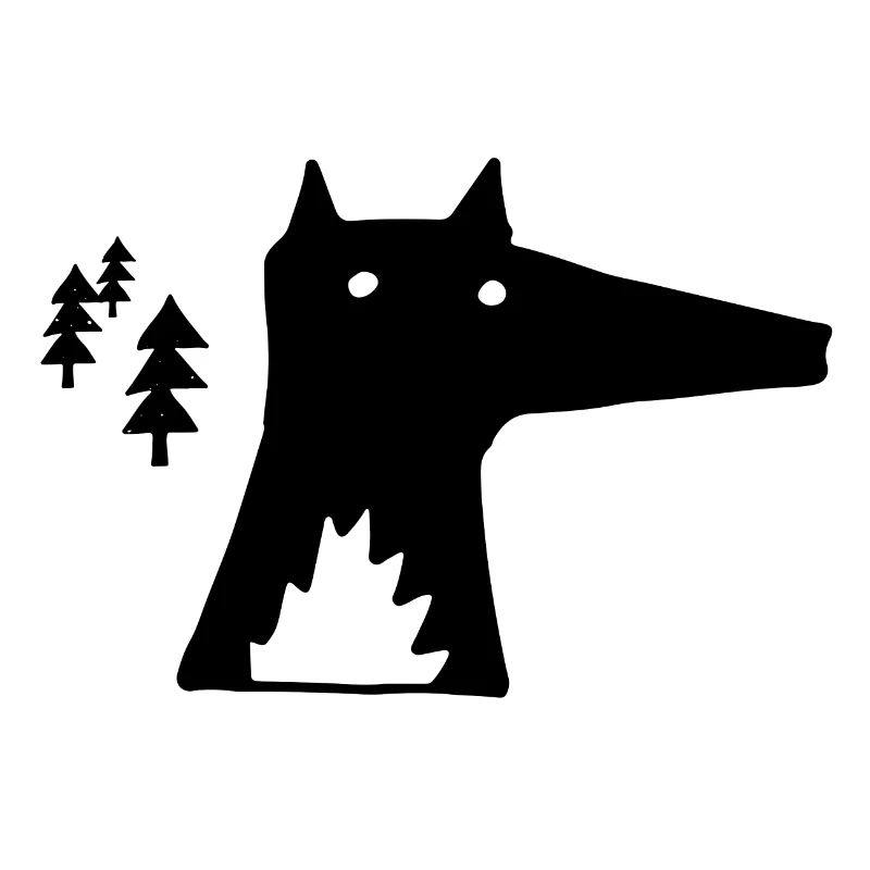 Fox forest dessin