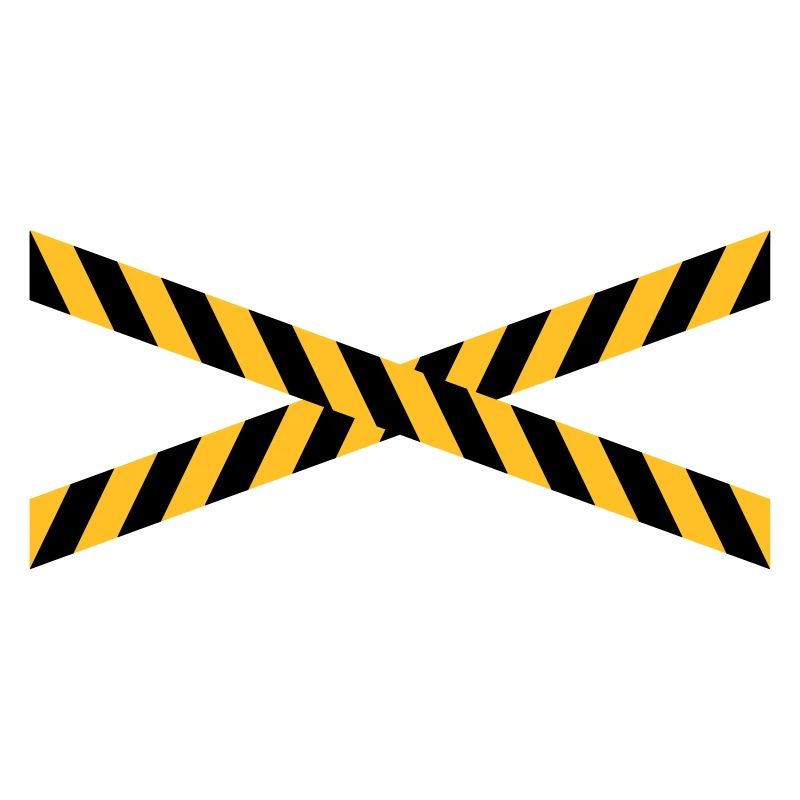 Line design caution tape