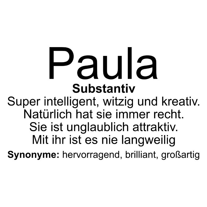 Name Definition Paula