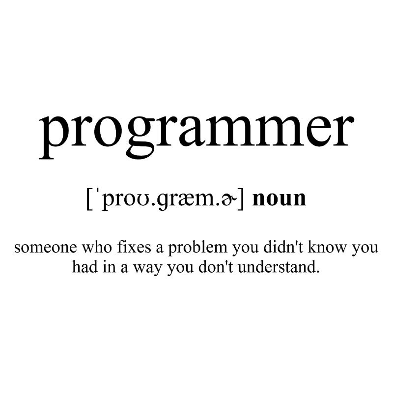Programmer (Programmierer) Definition Dictionary