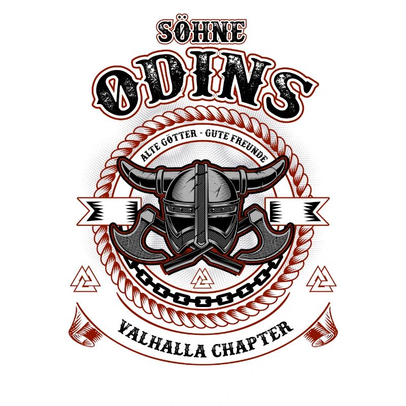 Valhalla Wikinger Vikings Odin Thor Geschenk Ehre