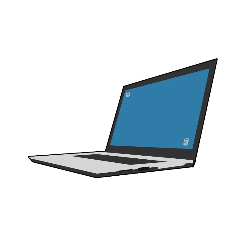 Laptop Computer Tastatur PC Notebook Geschenk Idee