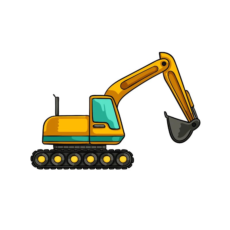 Bagger Baggerfahrer Arbeiter Lustig Geschenk
