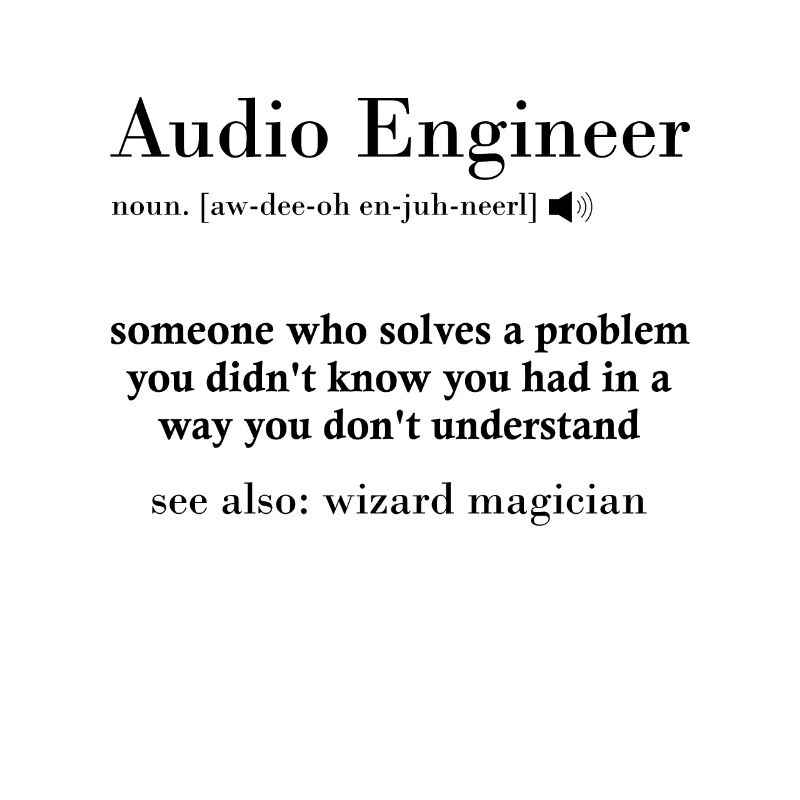 Audio Engineer Bedeutung Sound Engineer