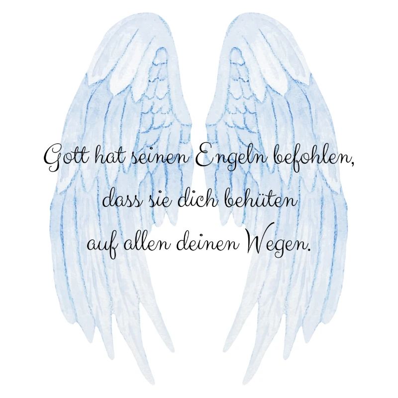 Dieu a commandé à ses anges de dire ange gardien