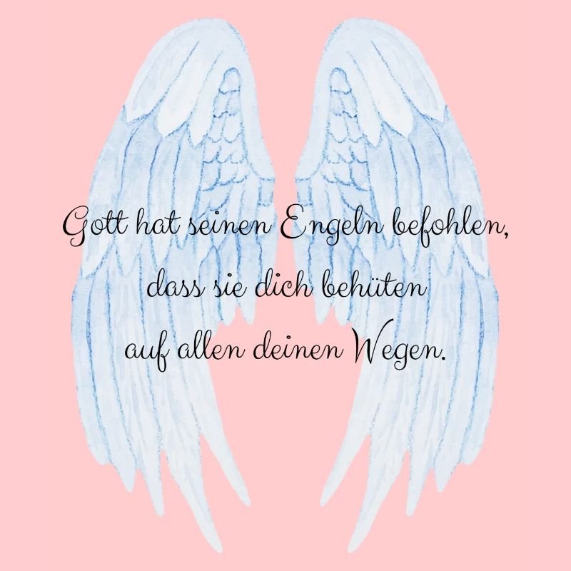 Dieu a commandé à ses anges de dire ange gardien