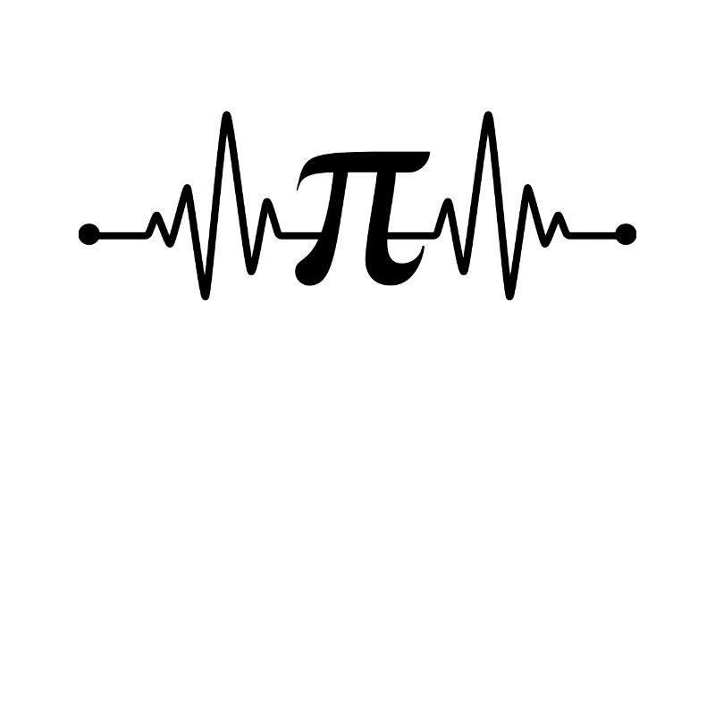 Pi Heartbeat PI 3.14 Math Mathematics Gift