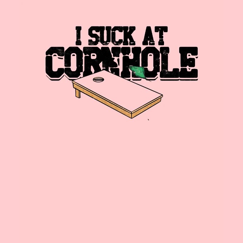 Drôle je suce à Cornhole Bean Bag Toss Game -