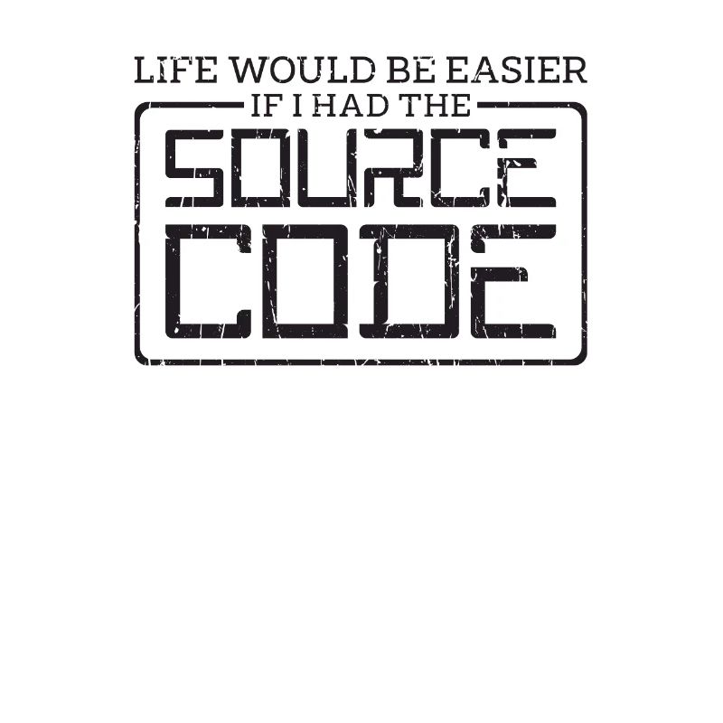 La vie serait plus facile si j’avais le code source -
