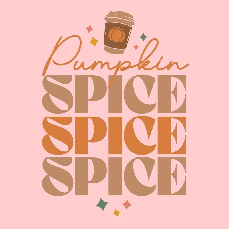 70s Retro Pumpkin Spice Latte PSL Retro Fall