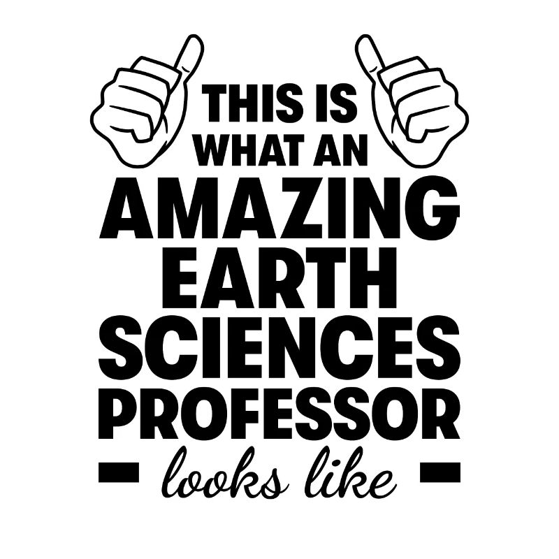 Incroyable professeur de sciences de la Terre