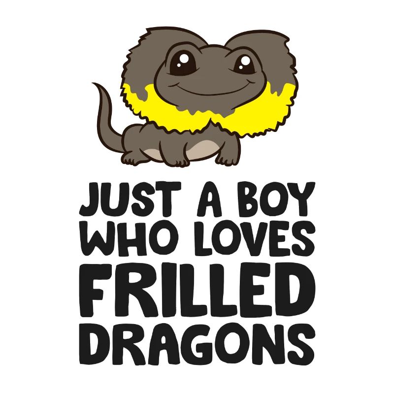 Nur ein Junge, der Drachen mit Rüschen liebt
