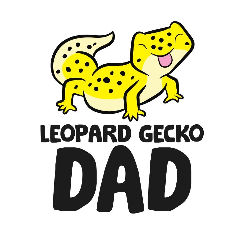 Leopard Gecko Dad Lizard Reptile Leopard Gecko