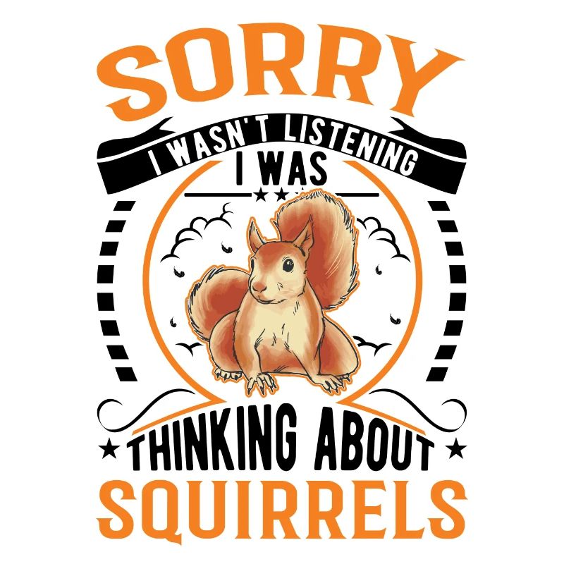 Eichhörnchen Geschenk Grauhörnchen Squirrel