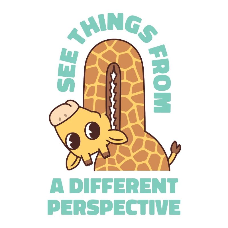 Giraffe See Things From A Different Perspective