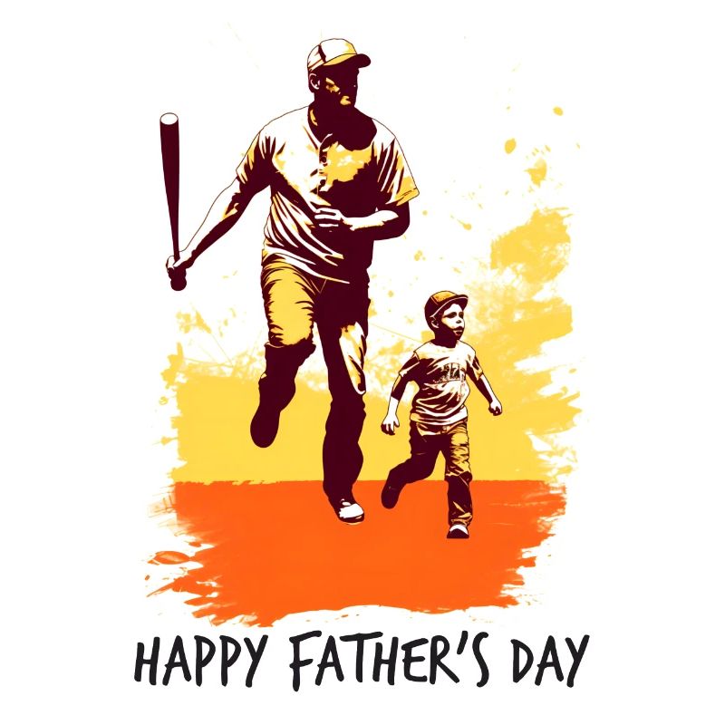 Baseball Vatertag Muttertag Geschenkidee