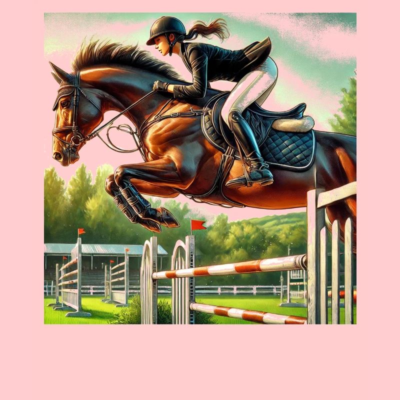 Cavalier de saut d’obstacles