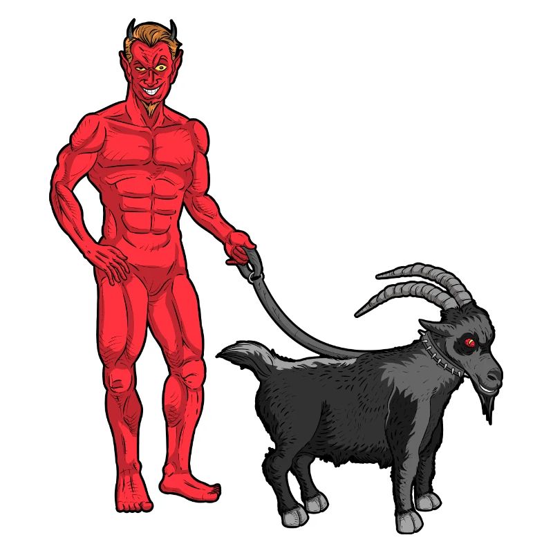 DEVIL WITH GOAT - Black Phillip geht Gassi