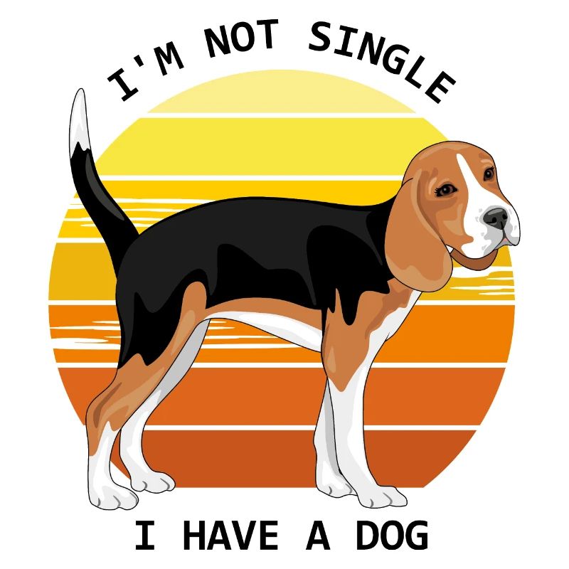Ich bin kein Single. Ich habe einen Hund