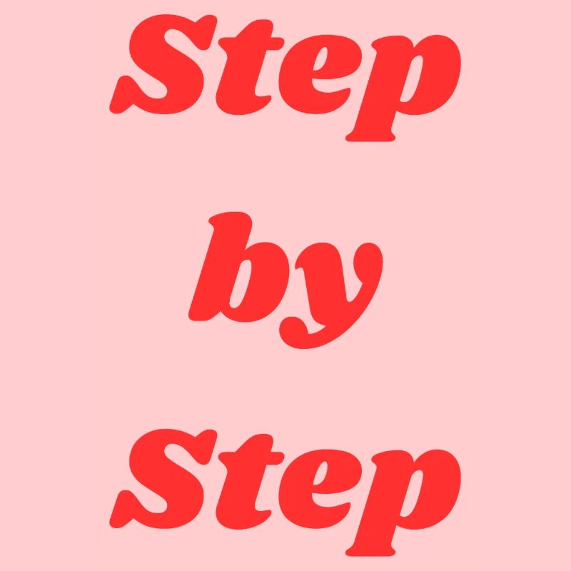 Step by step typography