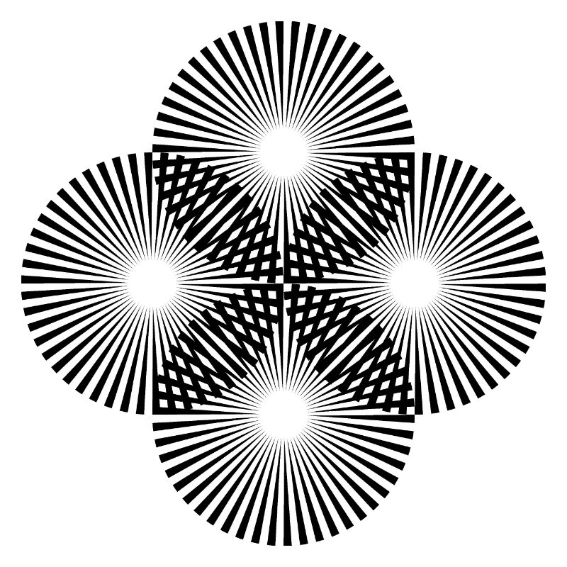 Illusion Geometry Optical Illusion Pattern