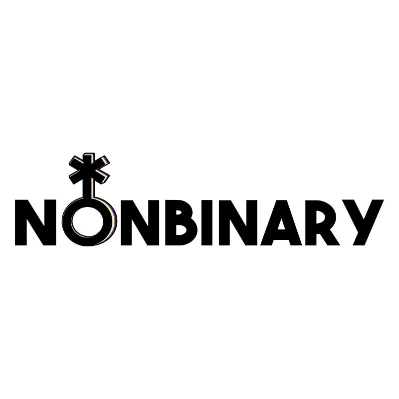 Nonbinary symbol and font Nonbinary nonbinary