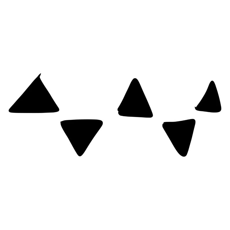 Triangular Pattern Triangular Shapes