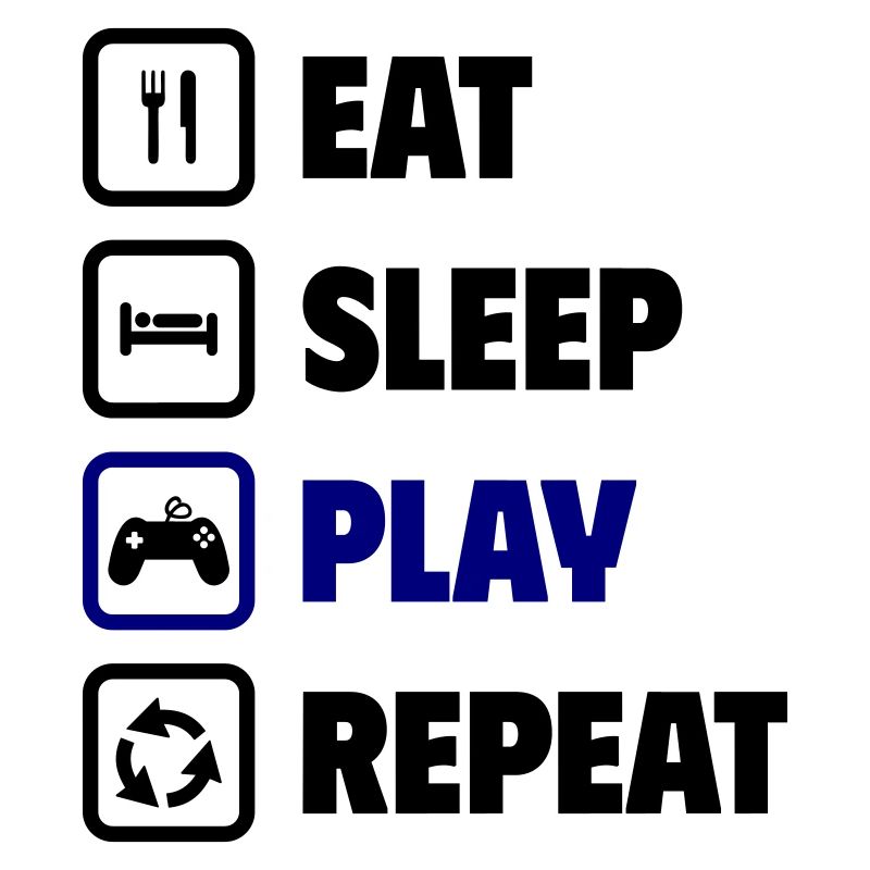 Manger, dormir, jouer, répéter
