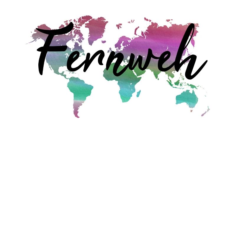 Wanderlust World Map Gift Backpacker Nomad Voyage