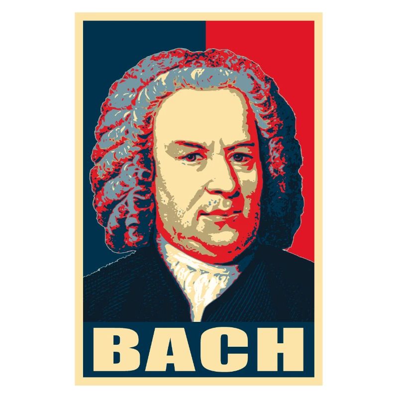 Bach Propaganda Pop Art