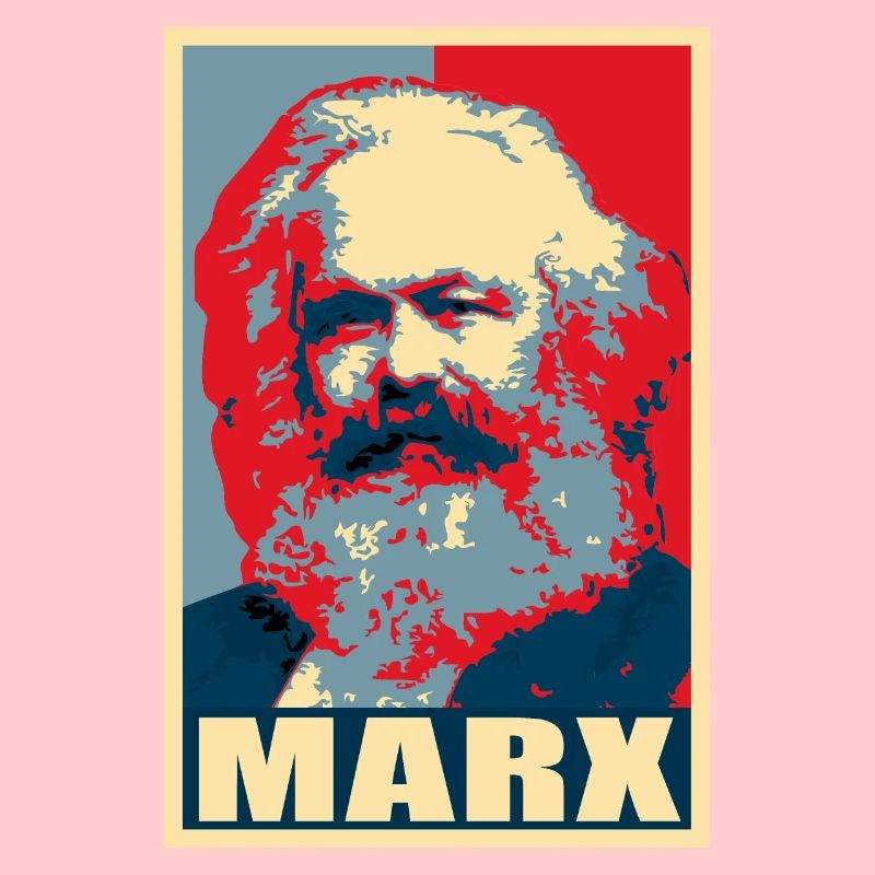 Karl Marx propagande Pop Art