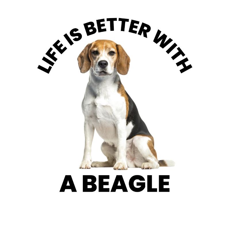 Conception de propriétaire de Beagle La vie est meilleure avec un Beagle