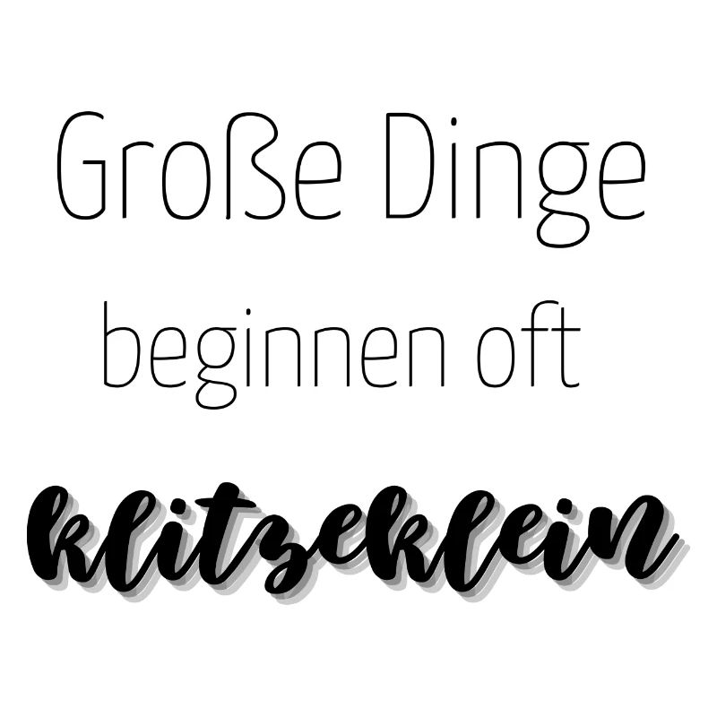 Babys - Große Dinge beginnen oft klitzeklein