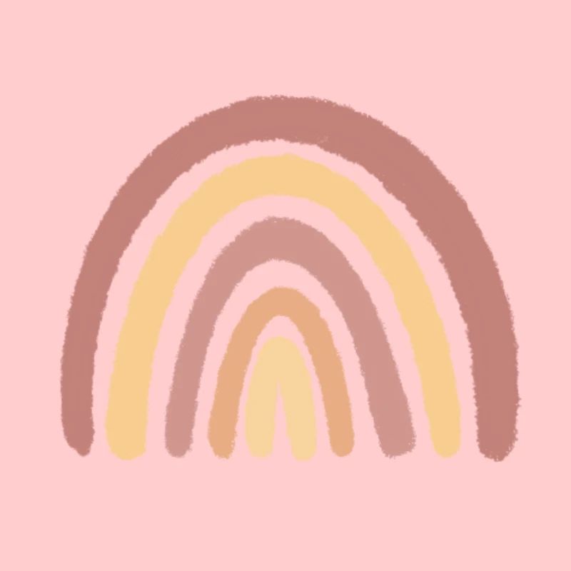 Boho rainbow