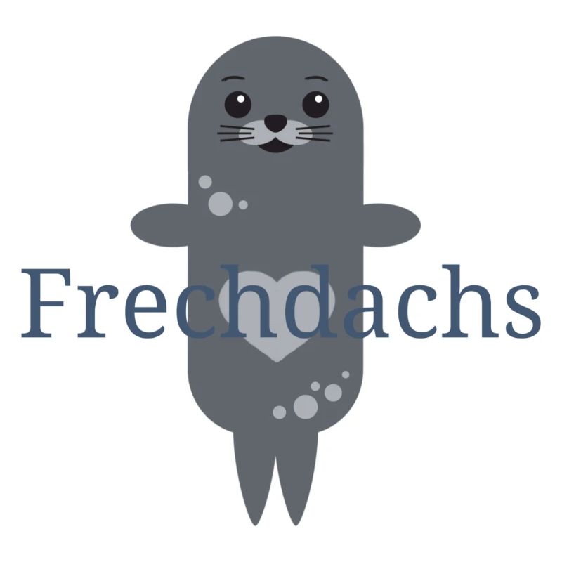 süße Robbe Frechdachs