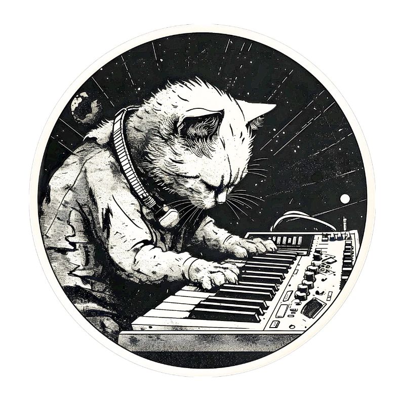 Space Synth Cat