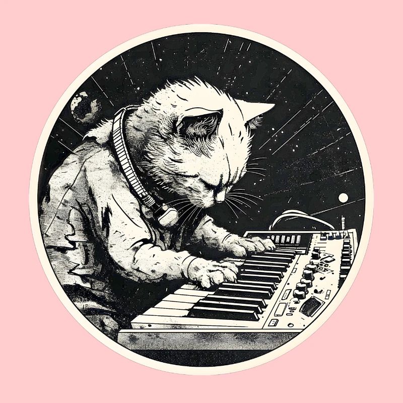 Space Synth Katze