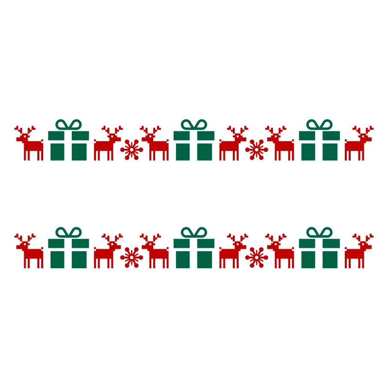 Norwegian Pattern, Christmas, Text Template, Moose