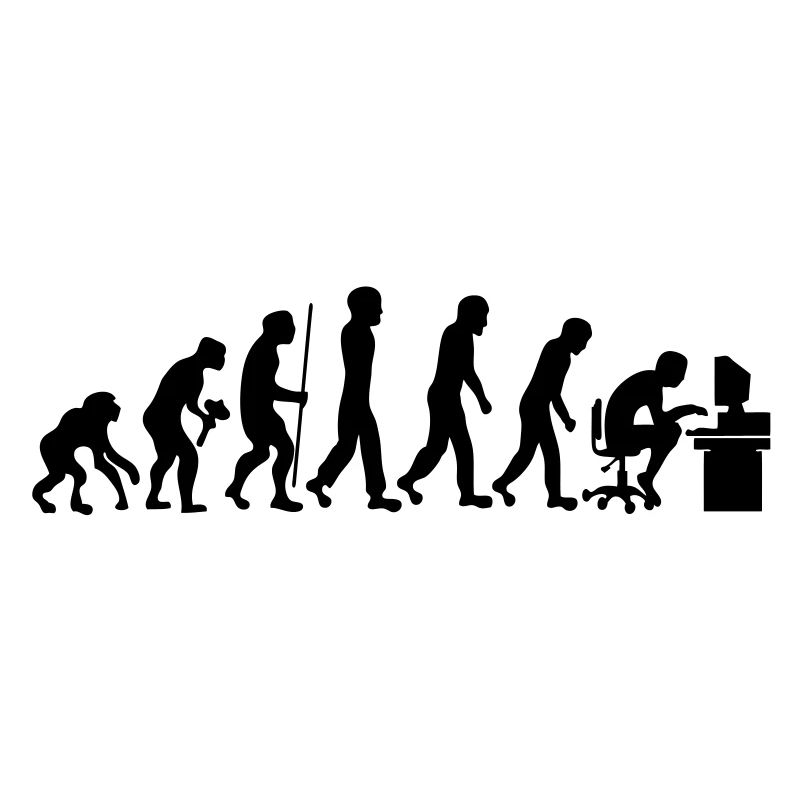 Evolution geek ordinateur informatique