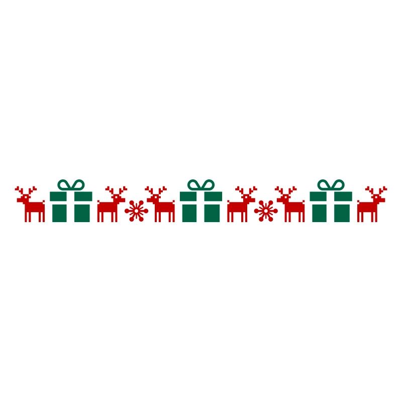 Norwegian Pattern, Christmas, Template, Your Text